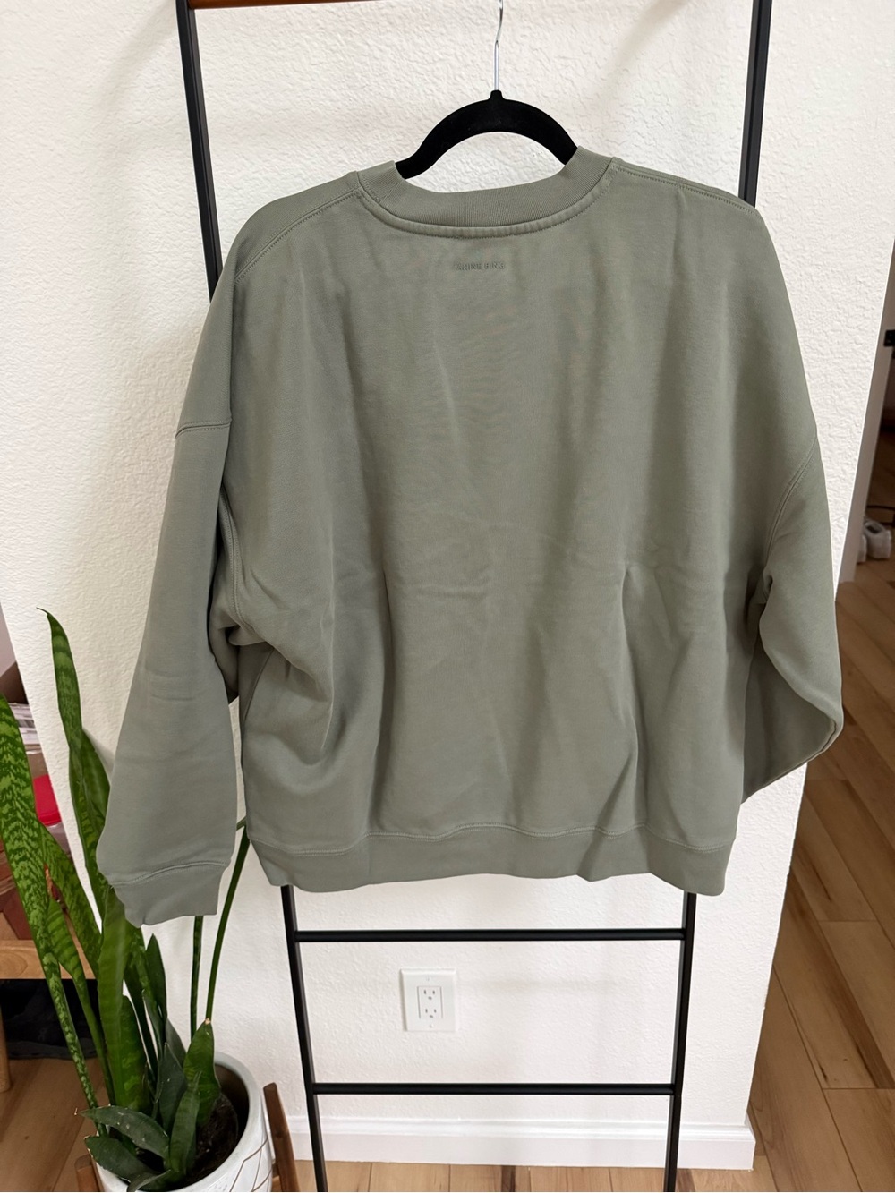 NWT Anine Bing Miles Letterman Sweatshirt - Picture 7 of 8